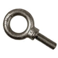 Eye Bolt With Shoulder, 3/8"-16, 1-1/4 in Shank, 1 in ID, Steel, Galvanized