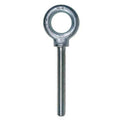Eye Bolt With Shoulder, 1/2"-13, 4-1/2 in Shank, 1-3/16 in ID, Steel, Zinc Plated