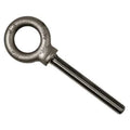 Eye Bolt With Shoulder, 1/4"-20, 3 in Shank, 3/4 in ID, Steel, Plain