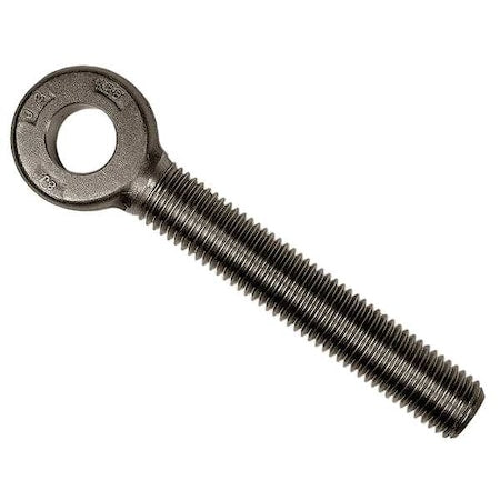 Rod End, Stainless Steel, Plain, 1/2"-20 Thrd Sz, 3 1/2 in Thrd Lg, 3-1/2 in Overall Lg
