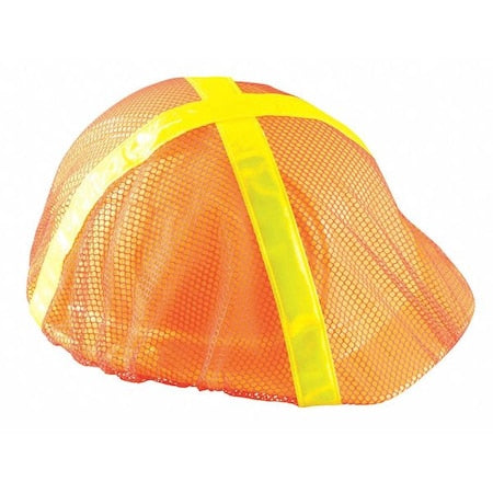 Hard Hat Cover, For Use With Hard Hats Orange