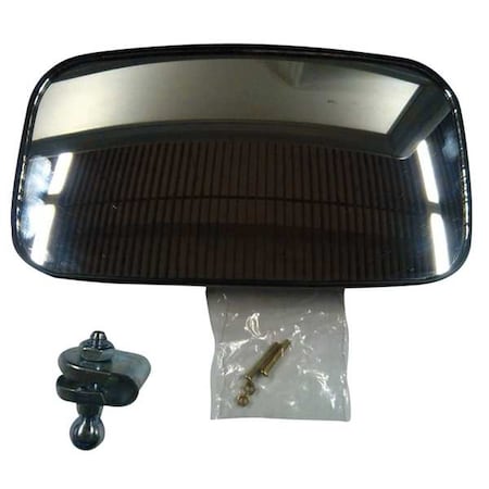 Forklift Mirror, Plastic, Metal, Black