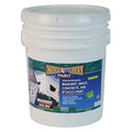 Exterior Paint, Flat, Water Base, Green, 5 gal
