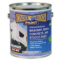 Exterior Paint, Flat, Water Base, Medium Gray, 1 gal