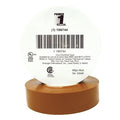 Vinyl Electrical Tape, 3/4 in W x 66 ft L, 7 mil thick, Brown