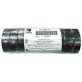 Vinyl Electrical Tape, 3/4 in W x 60 ft L, 7 mil Thick, Black, 10 Pk
