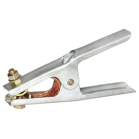Steel Ground Clamp 200A, Jaw Open 1/2ln