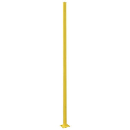 In Line Wire Partition Post, Height 8 Ft