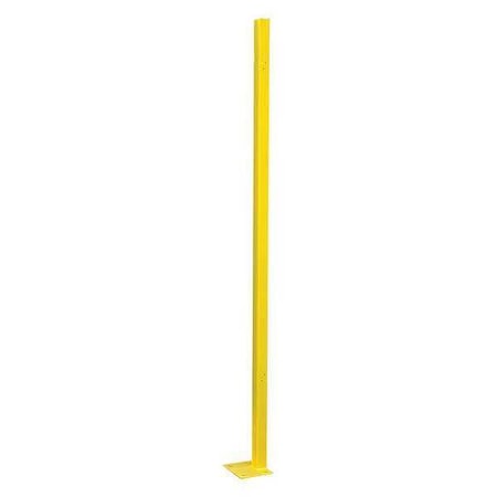 Wire Partition Corner Post, Height 6 Ft