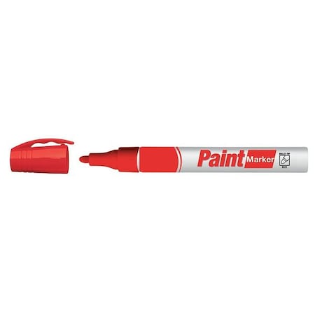 Industrial Marker, Jumbo Tip, Red Color Family, Ink