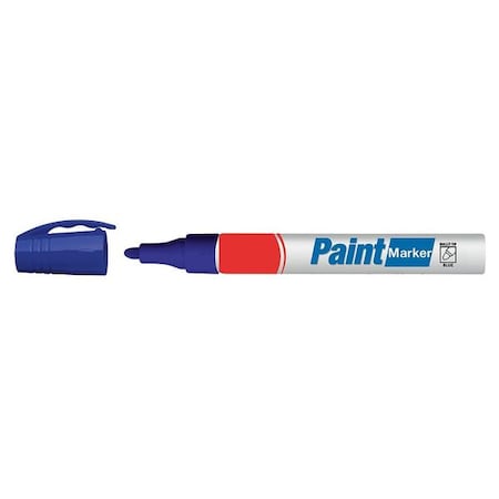 Industrial Marker, Jumbo Tip, Blue Color Family, Ink