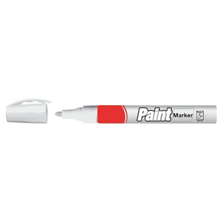 Industrial Marker, Jumbo Tip, White Color Family, Ink