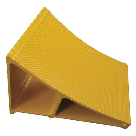 Wheel Chock.Alum, W 7 In, H 8 In