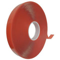 Double-Sided Foam Tape, 1/2 in W, 36 yd L, 1/32 in, Acrylic Foam, Double-Sided