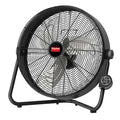 Standard Duty Floor Fan, Floor Mount, 20 in Blade Dia, 120V, 2,460/2,590/2,815 cfm, Non-Oscillating