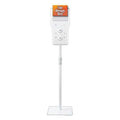 Hand Sanitizer Floor Stand, 1250mL, White