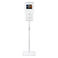 Hand Sanitizer Floor Stand, 1250mL, White
