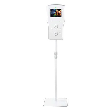 Hand Sanitizer Floor Stand, 1250mL, White