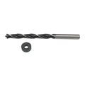 Brad Point Drill Bit, HSS, 1/4 in.