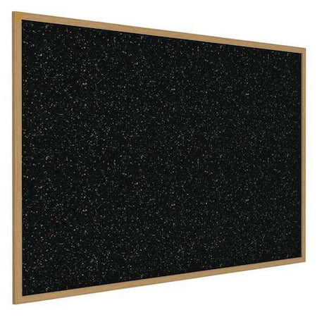 Rubber Bulletin Board 36-5/8"" x 60-5/8"", Confetti