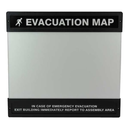 Evacuation Map Holder, 11 in. x 17 in.