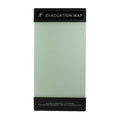 Evacuation Map Holder, 17 in. x 11 in.