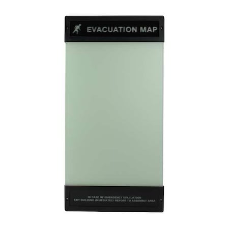 Evacuation Map Holder, 17 in. x 11 in.