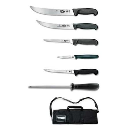 Field Dressing Knife Kit, Fixed, 5 Pc