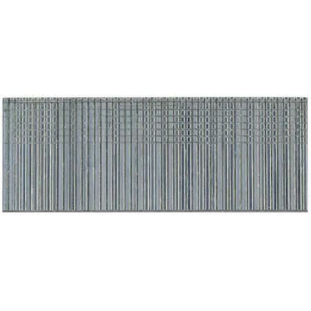 Collated Finishing Nail, 2-1/2 in L, 16 ga, Galvanized, T-Head Head, Straight, 2000 PK