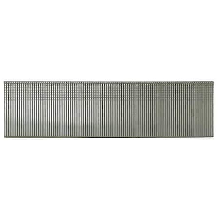 Collated Finishing Nail, 3/4 in L, 18 ga, Galvanized, Brad Head, Straight, 5000 PK