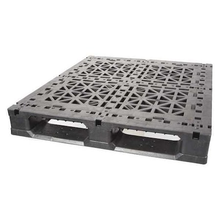 Polyethylene Pallet, 48 in L, 40 in W, 5 7/8 in H, 5, 000 lb Dynamic
