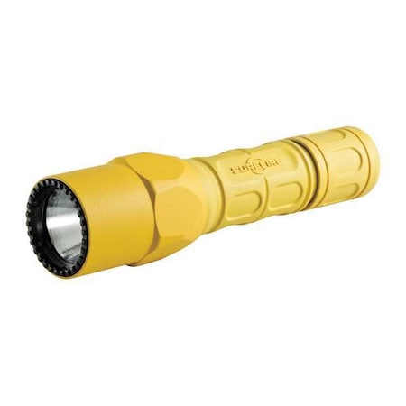 Flashlight, Led Yellow Industrial Handheld Flashlight, 320 lm