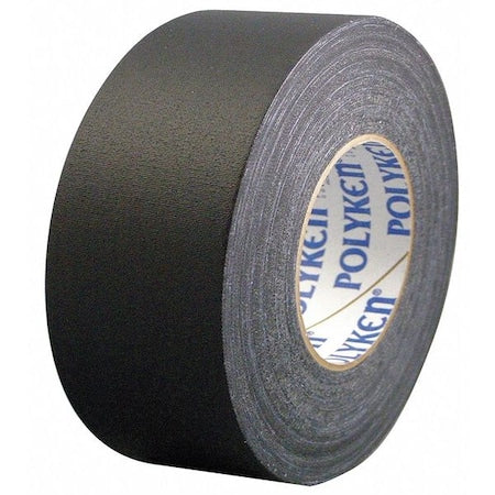Gaffer's Tape, Black, 55 yd L, 4 in W