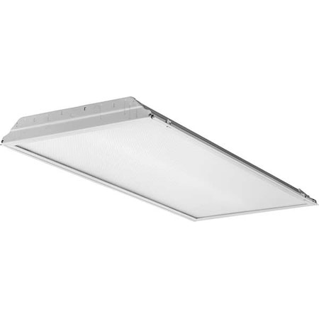 Recessed Troffer, 4 ft L, 6466 lm, 48.7W
