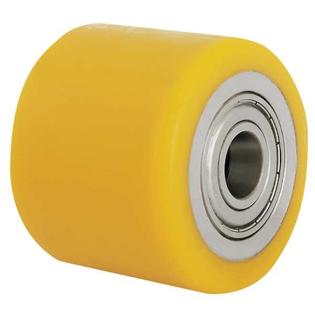 Caster Wheel, Polyurethane, 3 in., 595 lb.
