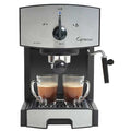 Black, Silver Dual 42 oz Espresso Machine