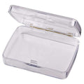 Plastic, Storage Box, 1-1/8 in D x 1 1/16 in H x 2-3/4 in W