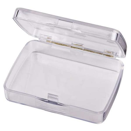 Plastic, Storage Box, 1-1/8 in D x 1 1/16 in H x 2-3/4 in W