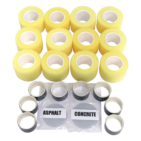 Replacement Rollers, 12 PK, 2 In.