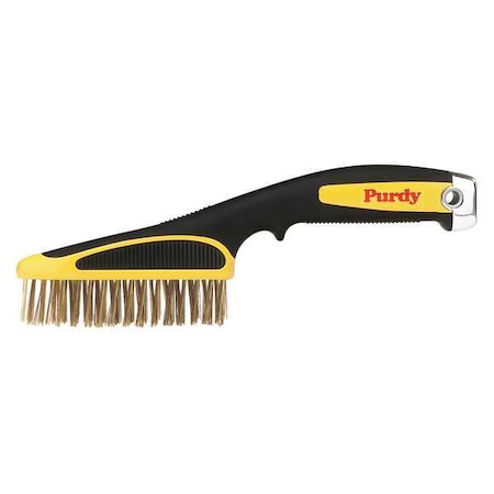 Paint Brush Comb, Slip Resistant Handle, 2 in Max Compatible Dia, Paint Brush Comb, Wire