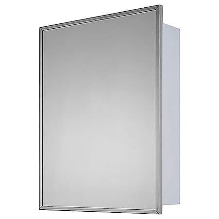 24"" x 30"" Deluxe Surface Mounted SS Framed Medicine Cabinet