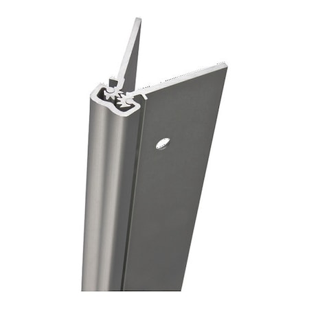 FM Continuous Hinge, Geared, 120 Inch, Aluminum