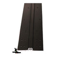 FM Continuous Hinge, Geared, Inset, 83 Inch, Aluminum