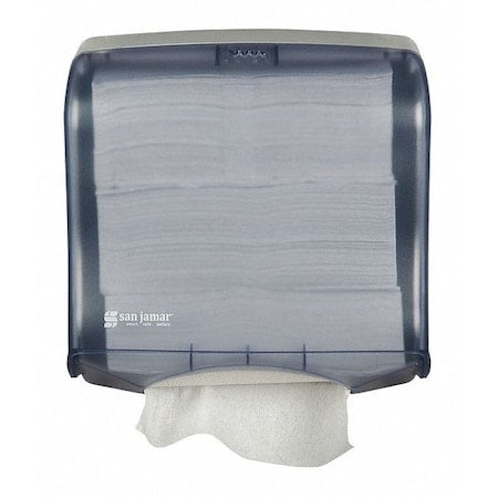 Towel Dispenser, Fusion Multifold/C-Fold, Blue