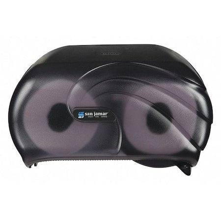 Toilet Tissue Dispenser, Oceans, Black