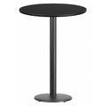 Round Laminate Table Top, Laminate Top, Wood Grain