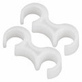 Ganging Clips, Plastic, White