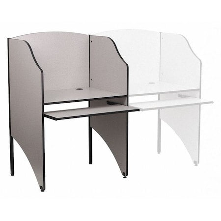 Starter Study Carrel, Nebule Grey