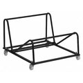 Stack Chair Dolly, Black, 19-5/8" H