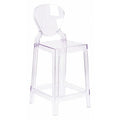 Tear Back Ghost Counter Stool
